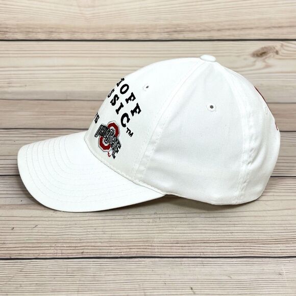 VTG Logo Athletic Miami vs Ohio State Kickoff Classic Hat White Snapback Cap - Picture 2 of 16